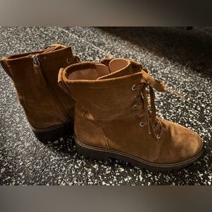 Nordstrom Brown Suede Ankle Boots